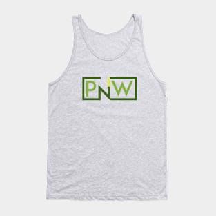 PNW - pacific northwest - color Tank Top